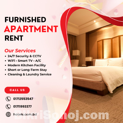 Furnished Apartment for Rent | Bashundhara R/A